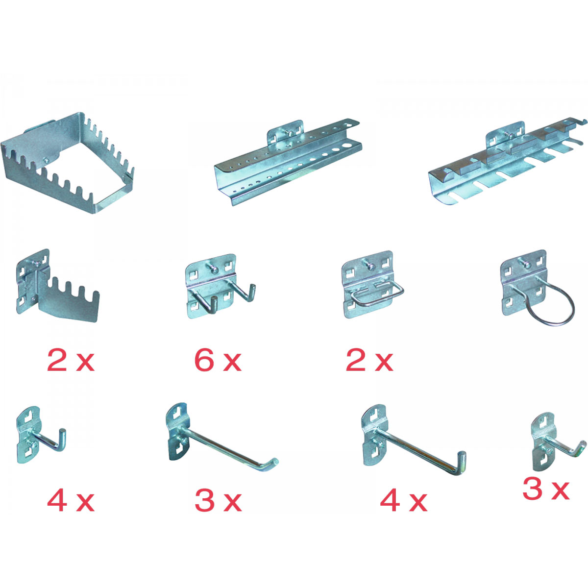Güde Werkzeughalter-Sortiment 28 teilig