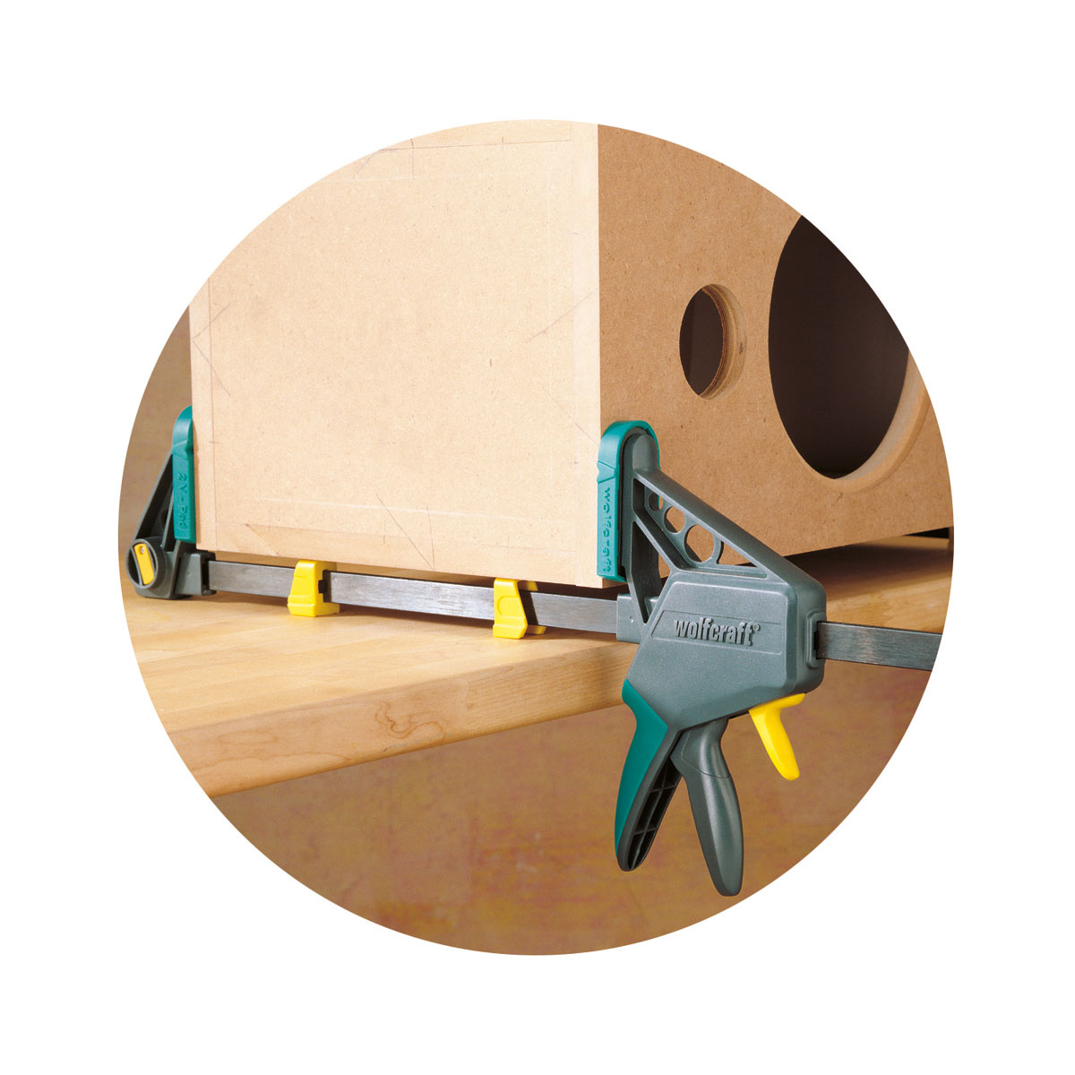 Wolfcraft  Einhandzwinge EHZ PRO 100/700 mm Bild 4