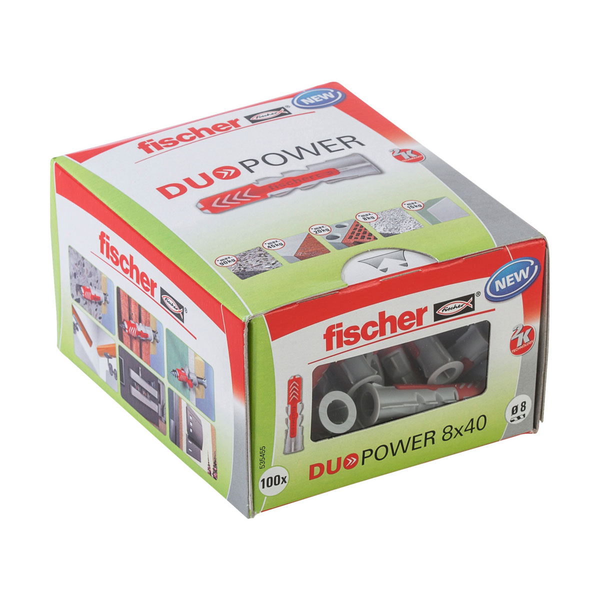Fischer  Dübel DuoPower 8 x 40 mm 100 Stück Bild 1