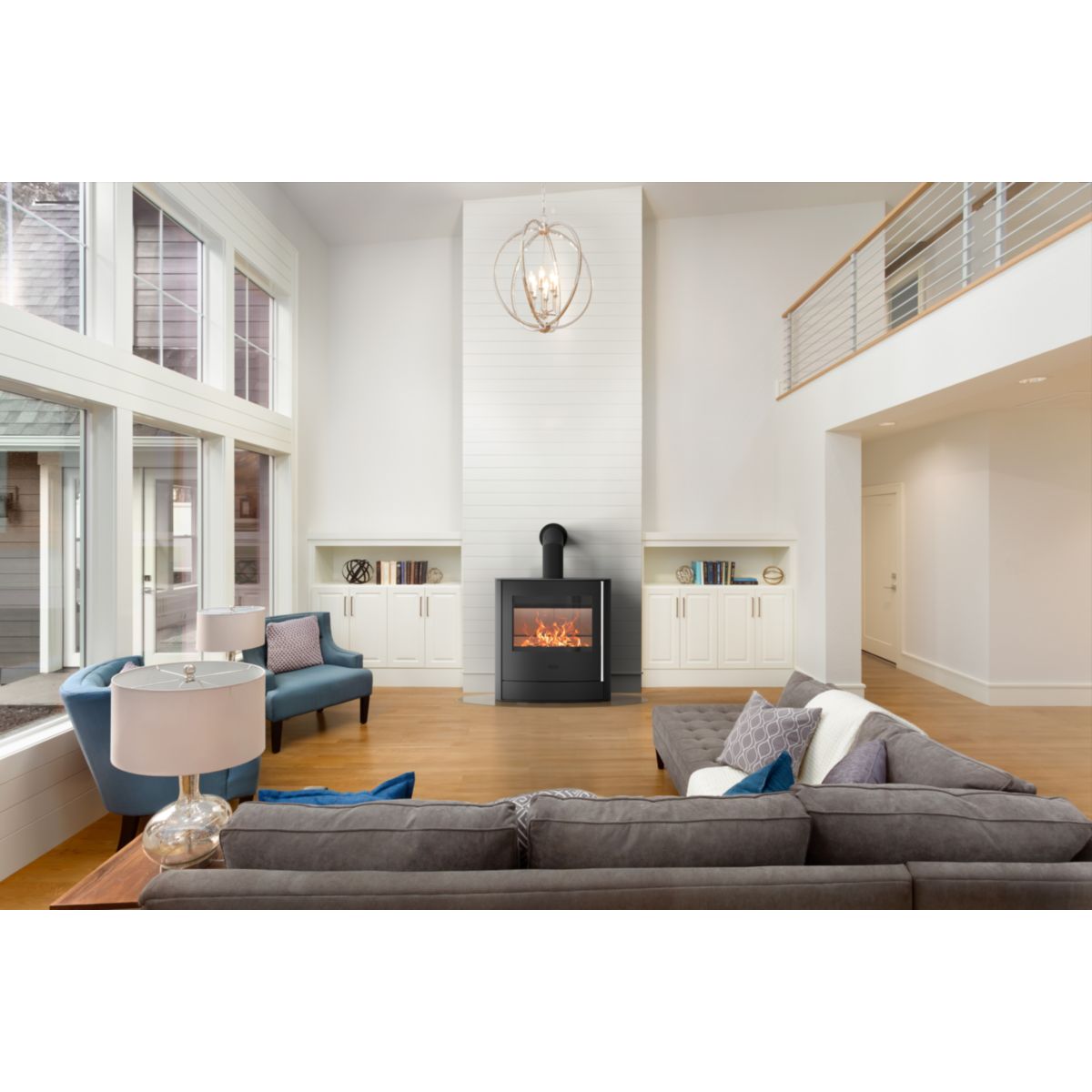 Fireplace Kaminofen Adamis Stahl Bild 2