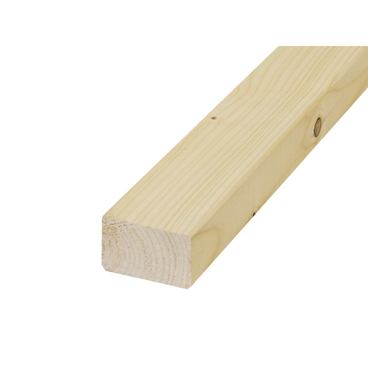 Hartmann Kantholz Fichte sägerau getrocknet 4,8 x 4,8 x 400 cm