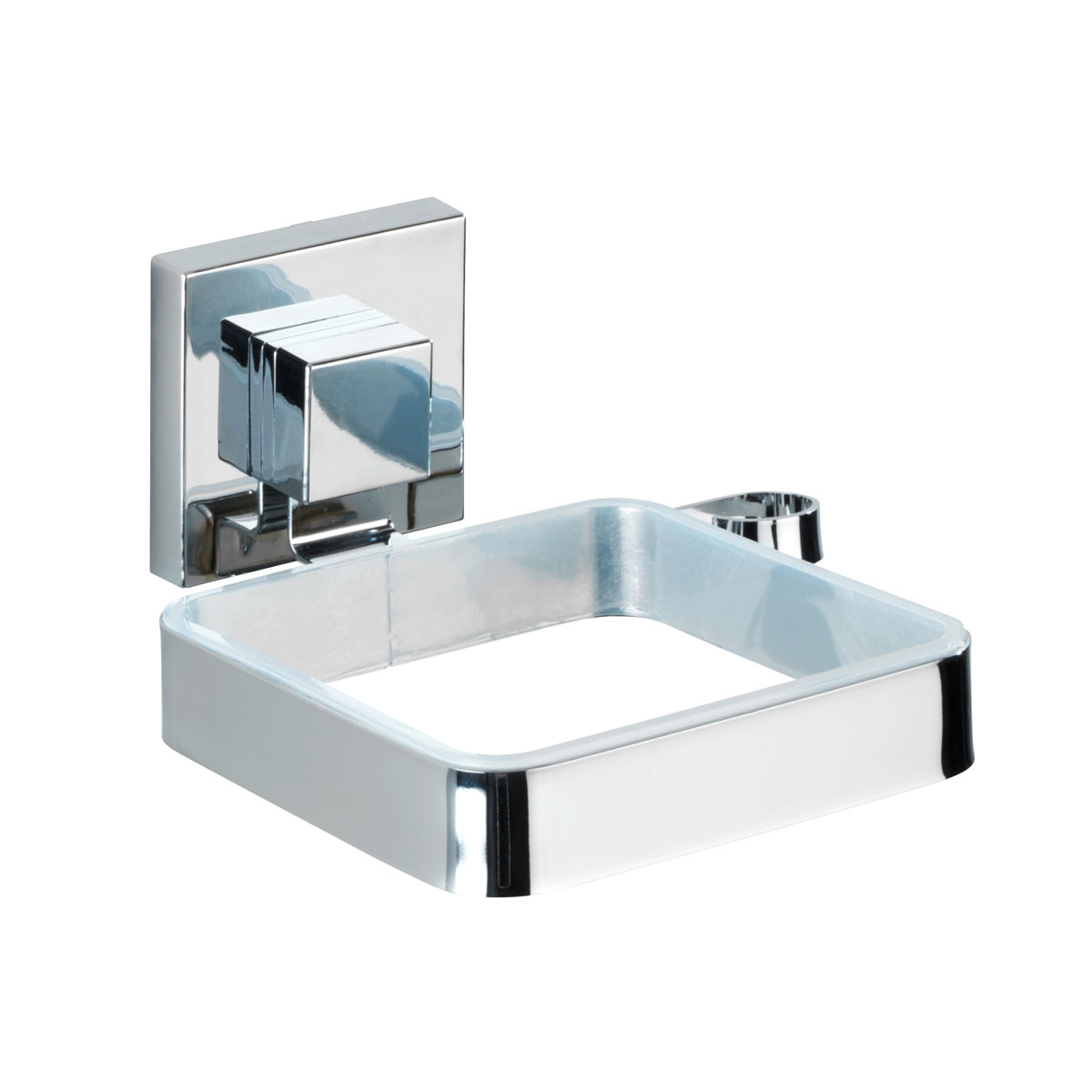 Wenko Haartrocknerhalter Quadro Befestigen ohne bohren Vacuum-Loc