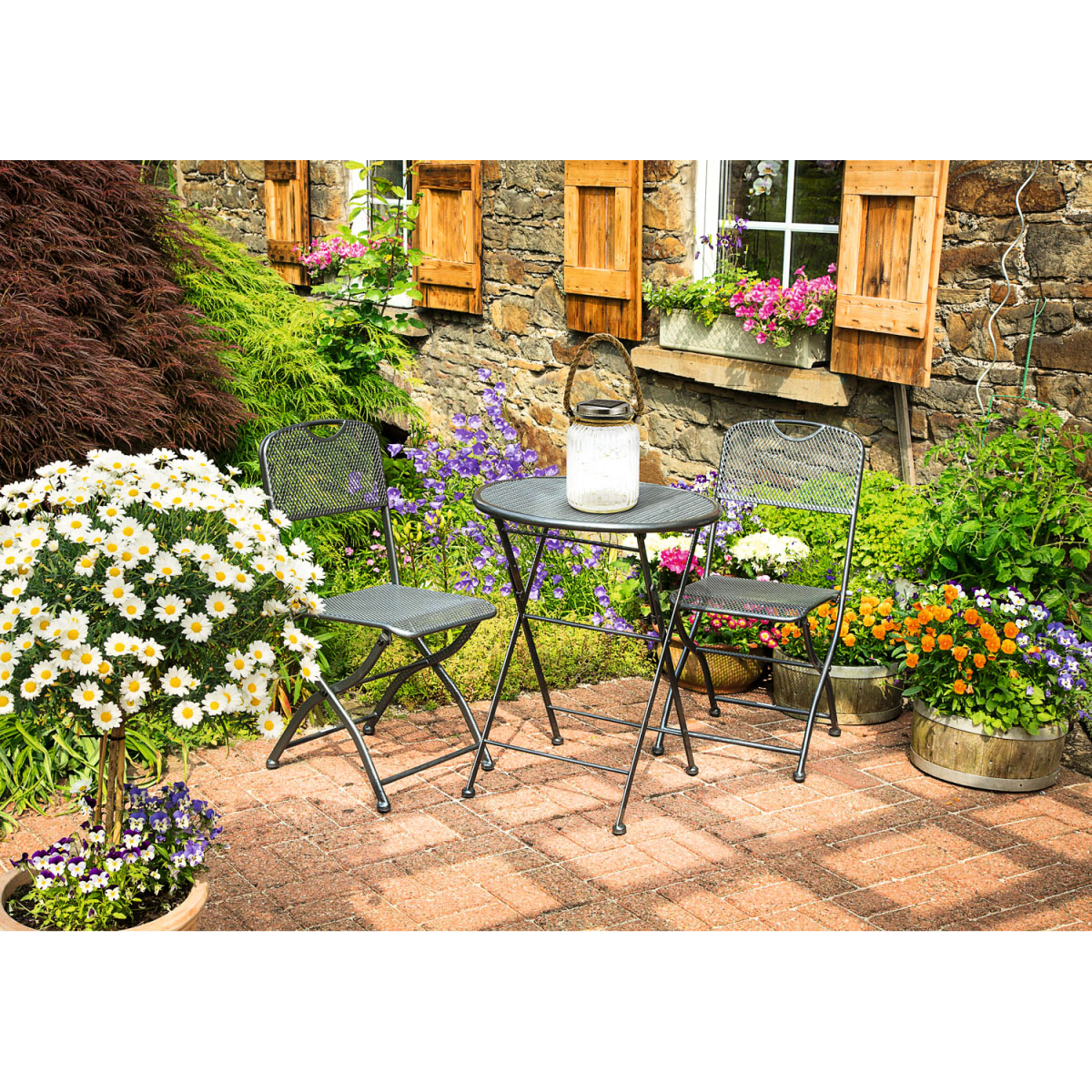 Flector Garten LED-Solar-Windlicht Norden ink Kordel Bild 2