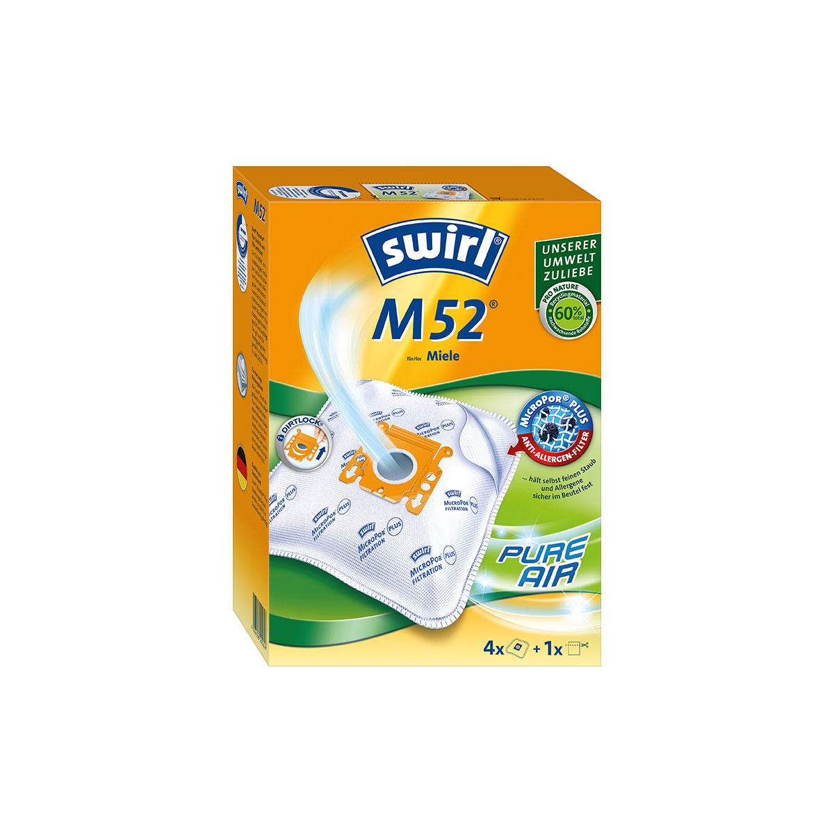 Staubsauger-Beutel M 52 EcoPor Bild 1