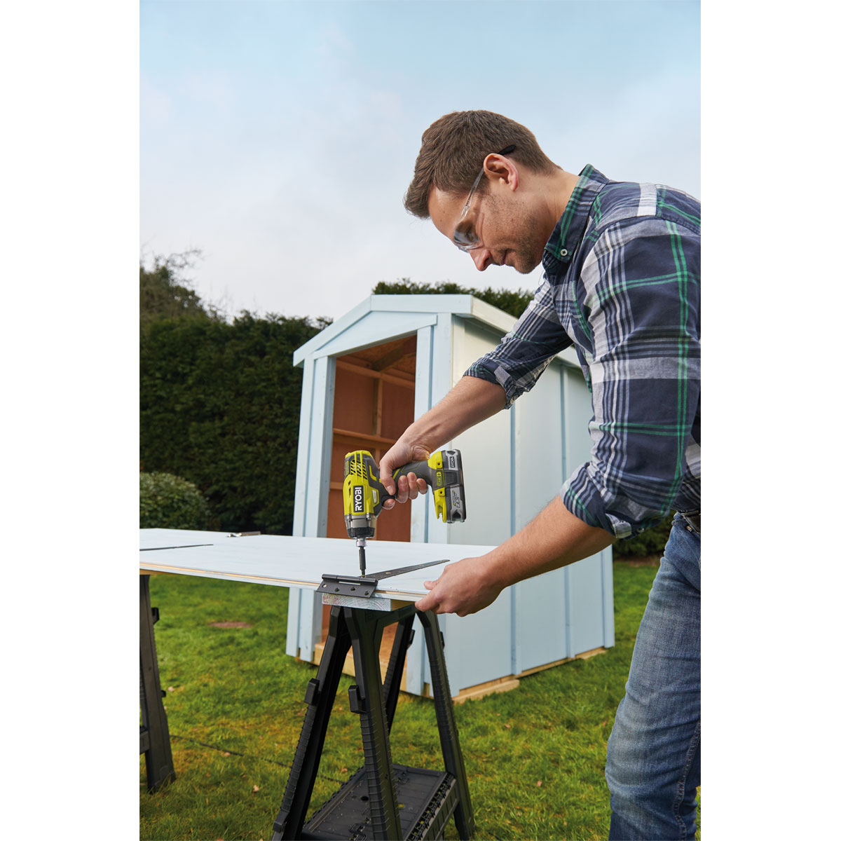 Ryobi  Akku-Schlagbohrschrauber R18ID3-0 ohne Akku und Ladegerät Bild 6