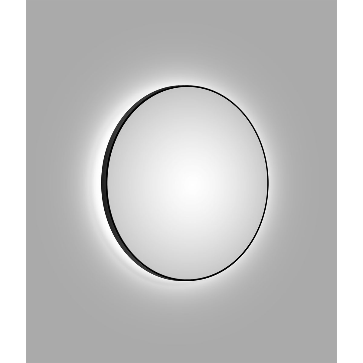 DSK  Design LED Lichtspiegel Silver Globo Black Dm 120 cm Bild 2