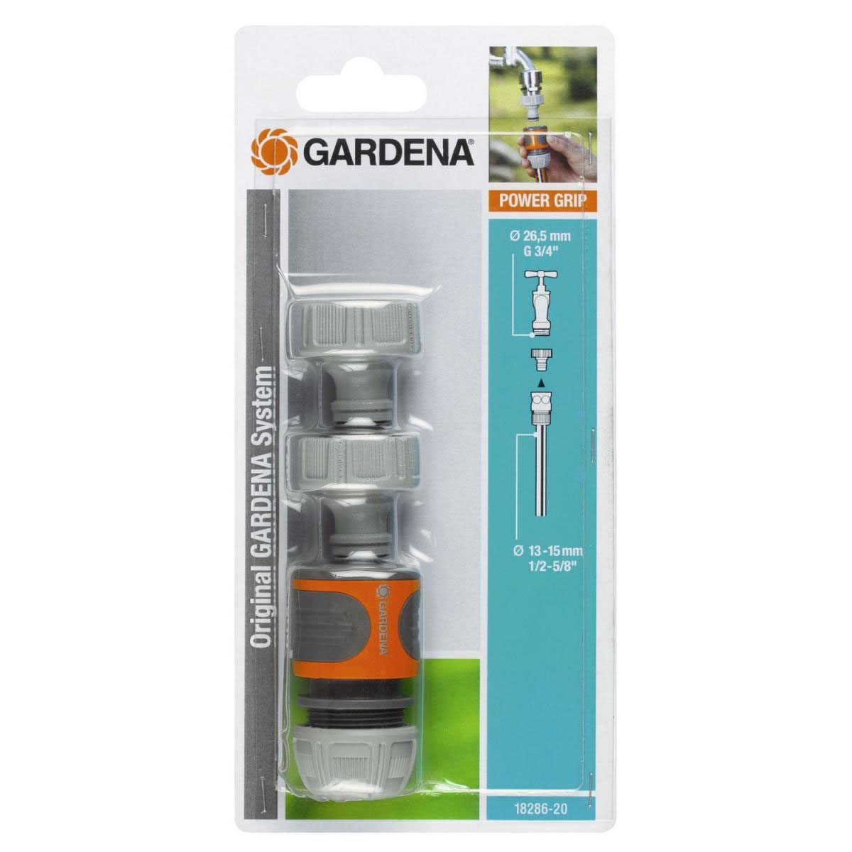 Gardena  Anschluss-Satz Inhalt 2 x 18201 1 x 18215 Bild 1