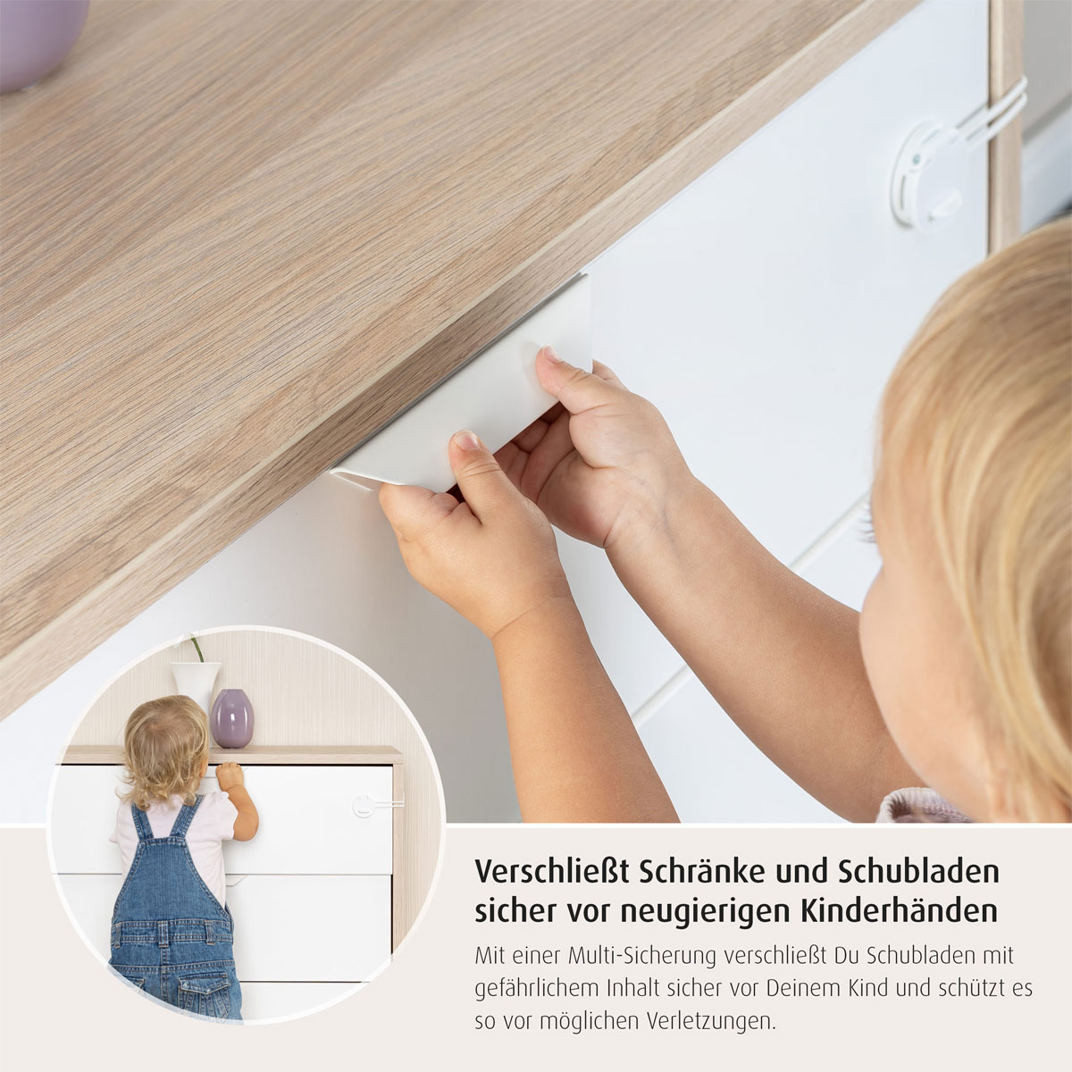 Reer Multi-Sicherung für Möbel weiß Bild 6