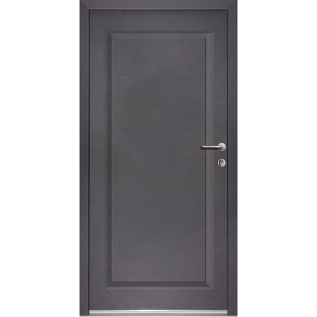 SplenDoor  Sicherheits-Nebeneingangstuer NS3 RC2 98x198 Anthrazit rechts Bild 1