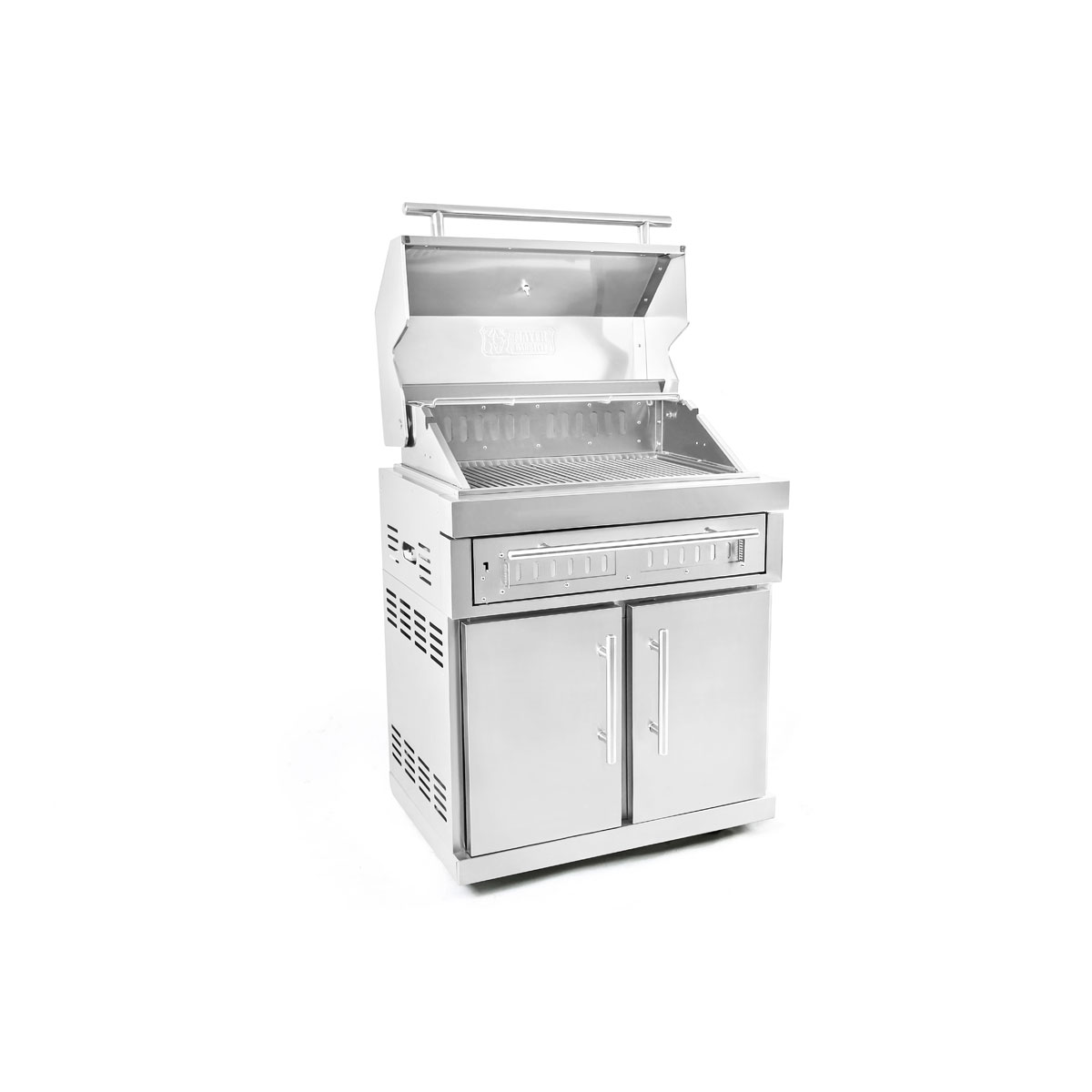 Edelstahl-Erweiterungsmodul Holzkohlegrill MGK-400 Premium Bild 1