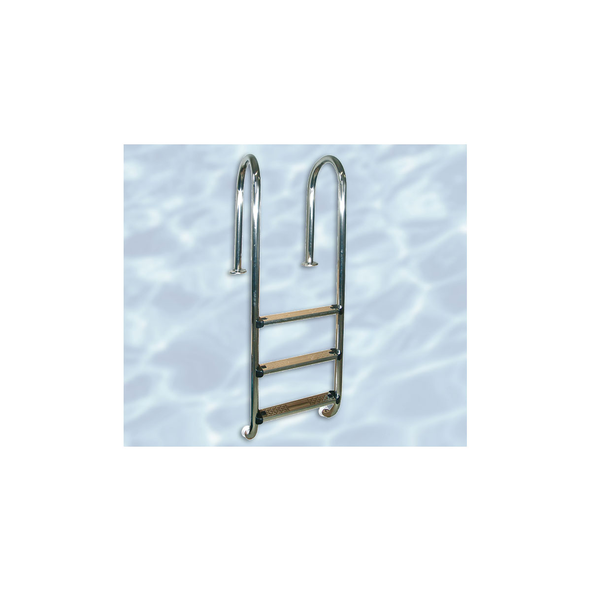 Weka Holzpool-Set 593 B inklusive Edelstahlleiter Vlies Innenfolie Sand-Filteranlage Bild 5