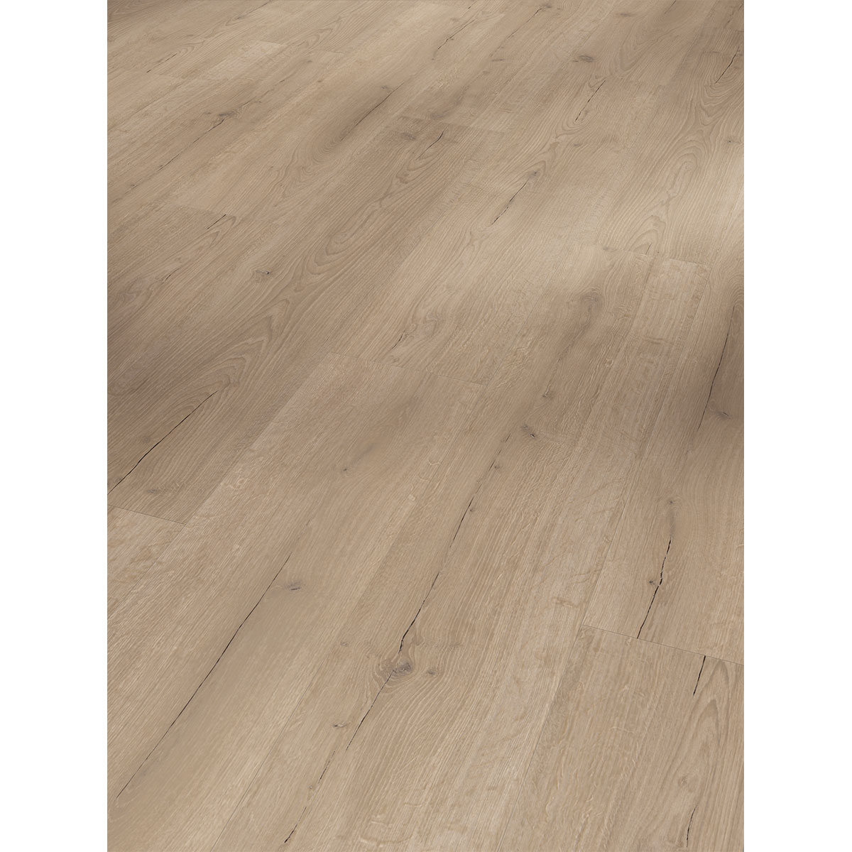 Parador Vinylboden „Basic 300147, Eiche Infinity grau, Lebhafte Struktur, 21,6x120,7 cm