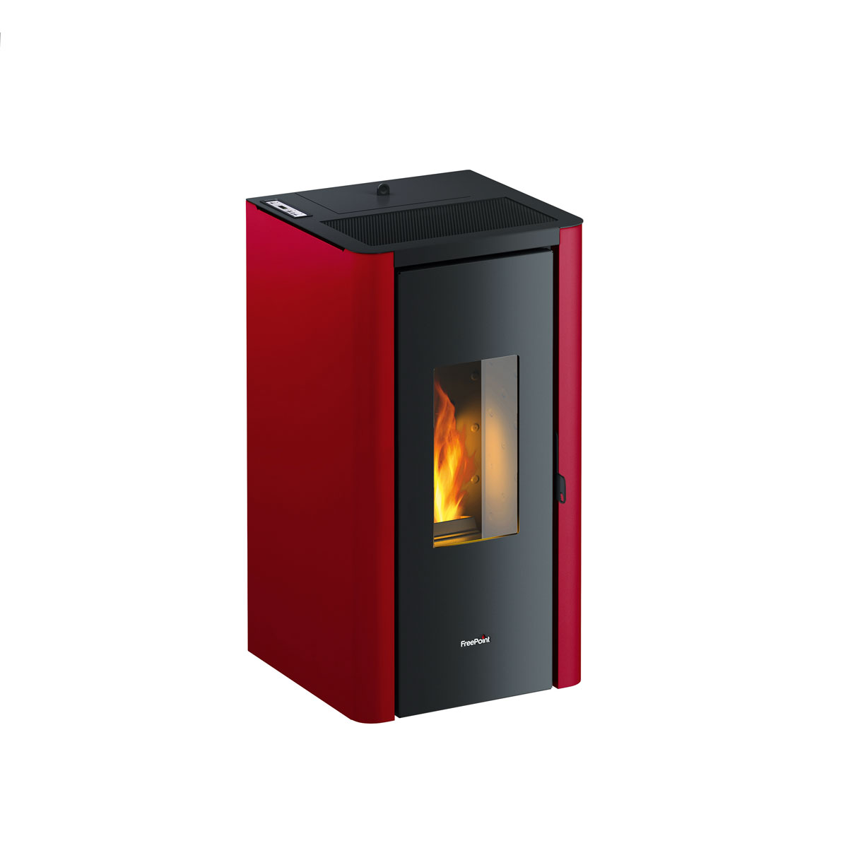 FreePoint Pelletofen Indigo bordeaux 2,5-7,0 kW