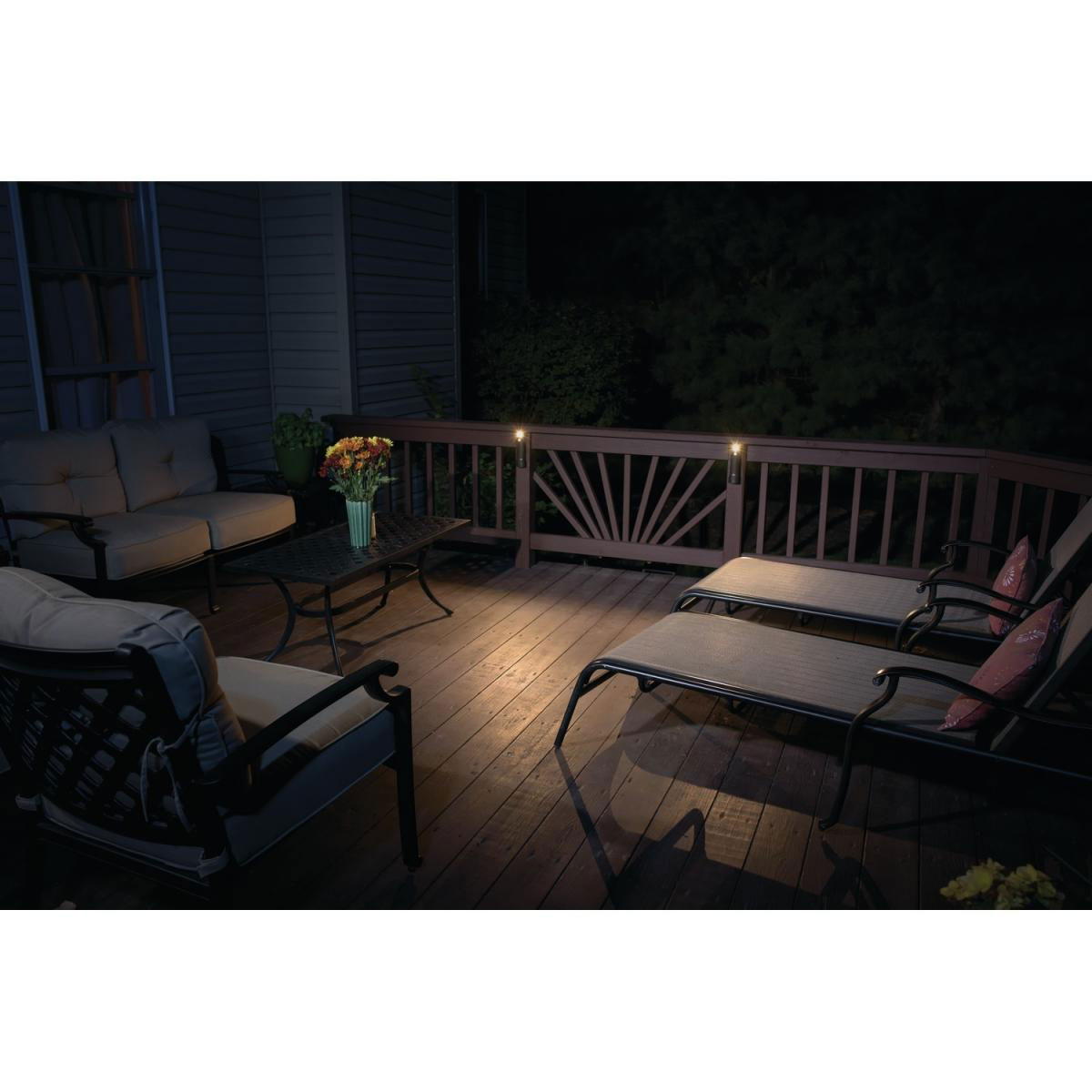 Mr. Beams Wegeleuchte MB562 2er-Set kabellos braun Bild 3