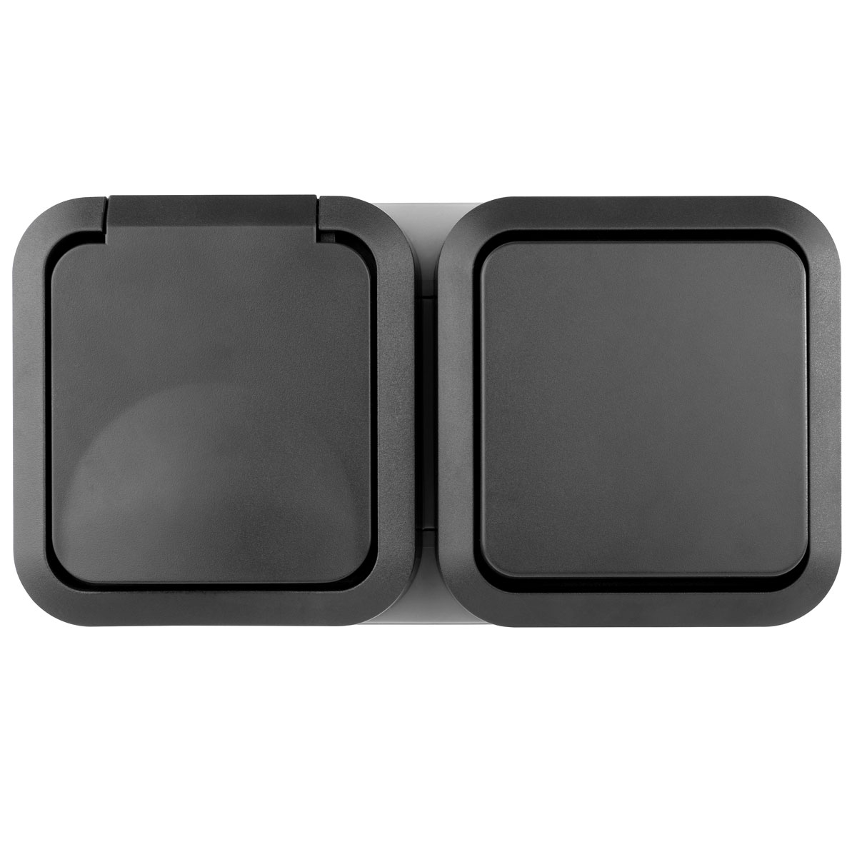 REV Ritter Kombi A/W-Schalter + Steckdose AquaStorm waagrecht Bild 2