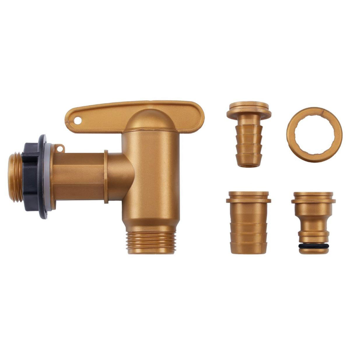 Garantia Auslaufhahn-Set 3/4 Zoll 5-teilig