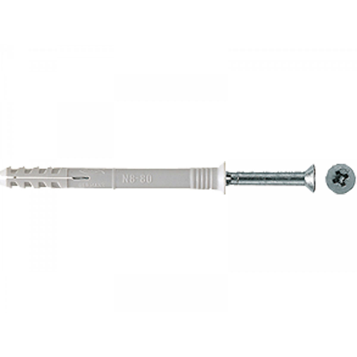 Fischer  Nageldübel N6 x 40/10 mm Senkkopf 50 Stück Fischer  Nageldübel N6 x 40/10 mm Senkkopf 50 Stück