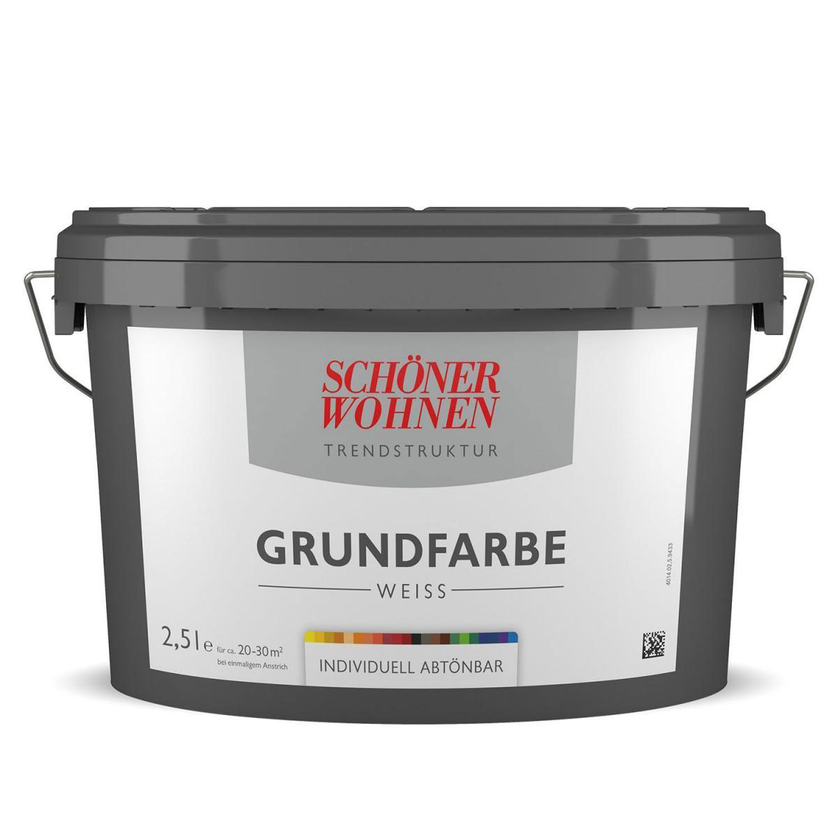 Schöner Wohnen Farbe Grundfarbe Basis/abtönbar 2,5l