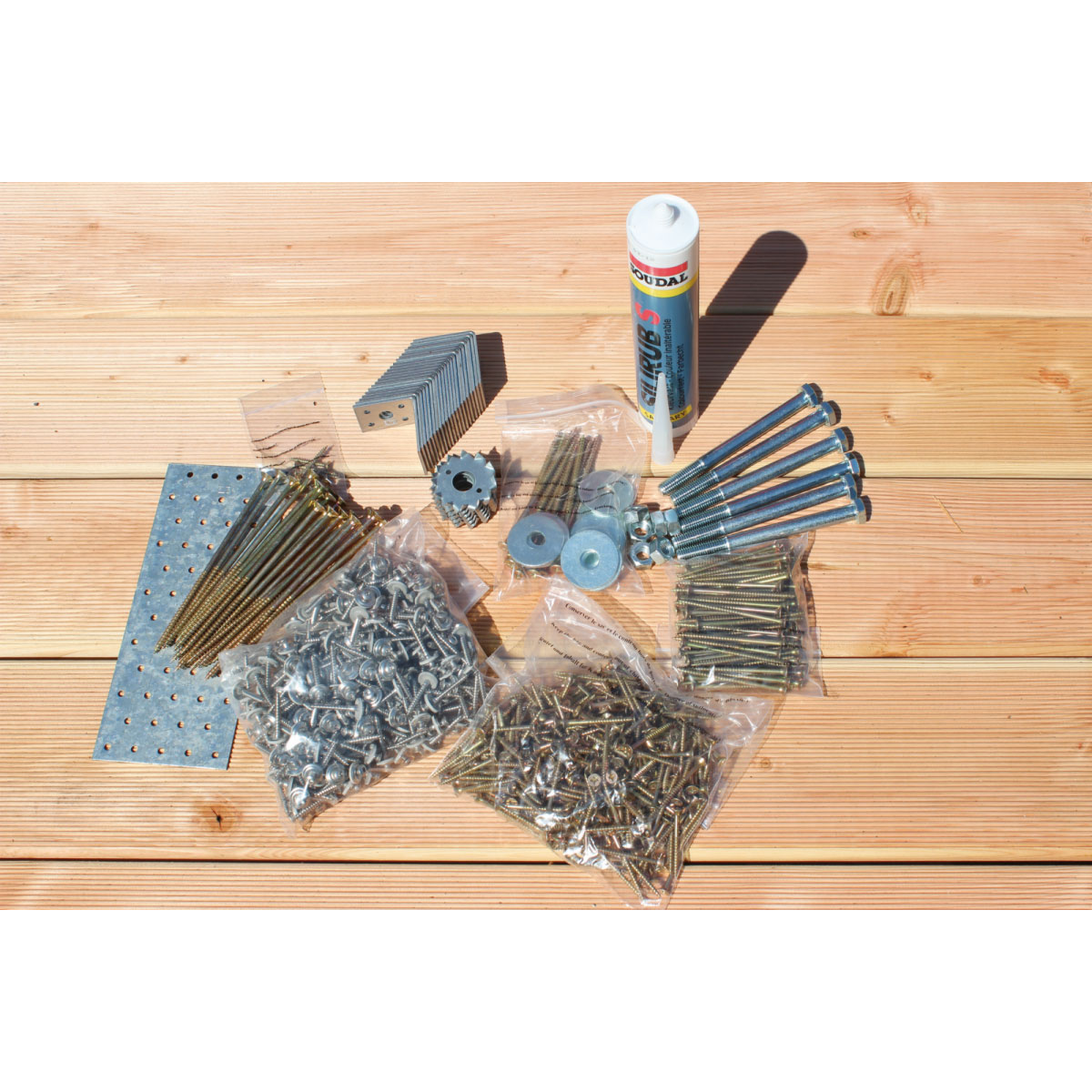 Karibu  Beschlagbeutel für Einzelcarport Eco 1