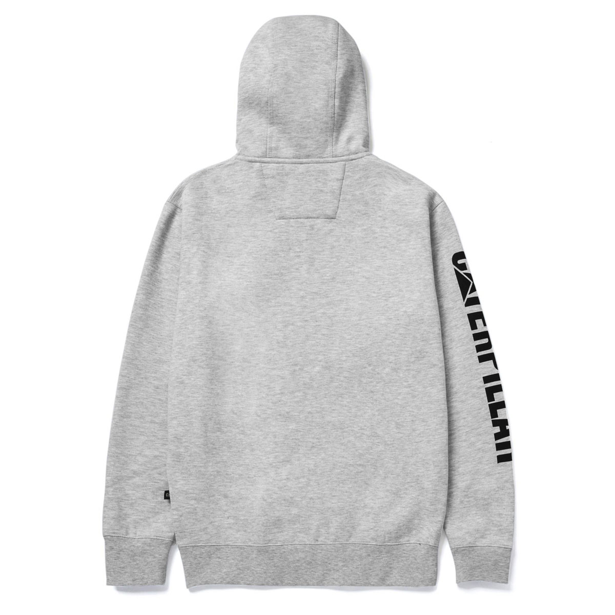 CAT Zip Hoodie Banner Gr. L grau  Bild 3