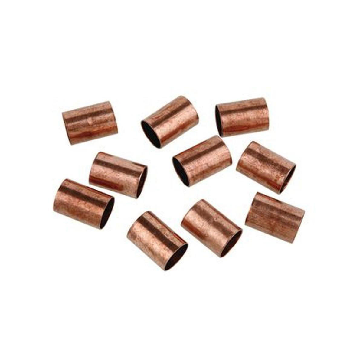 Kirchhoff Doppelmuffe 15 mm Kupfer 10 Stück Kirchhoff Doppelmuffe 15 mm Kupfer 10 Stück