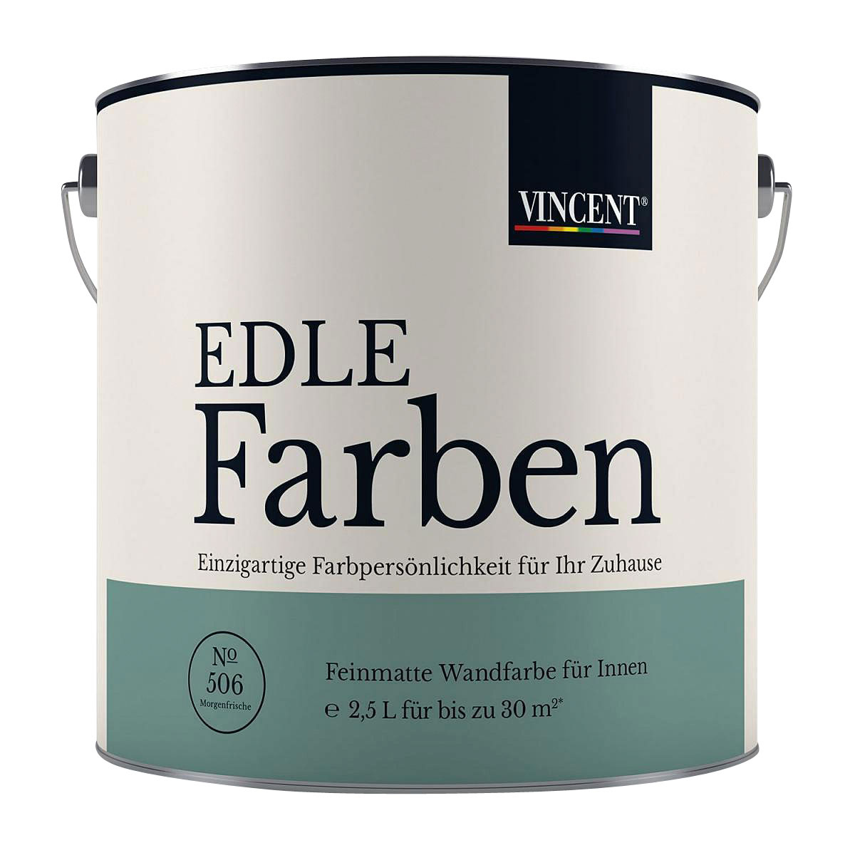 Vincent Wandfarbe Edle Farben Morgenfrische 2,5 L Bild 1