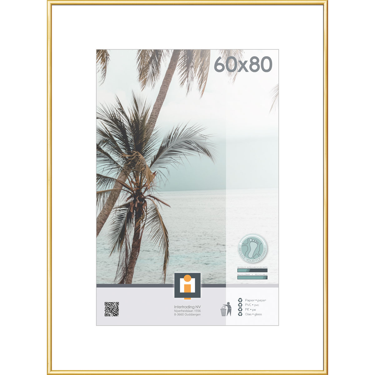 Bilderrahmen Kyoto 60x80 cm gold Bild 1