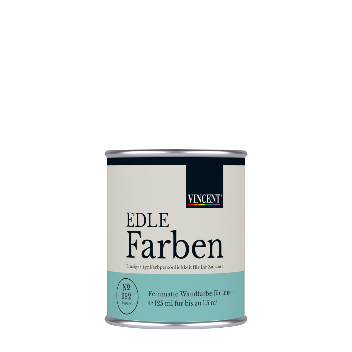 Vincent  Wandfarbe EDLE Farben Lagune matt 0,125 L
