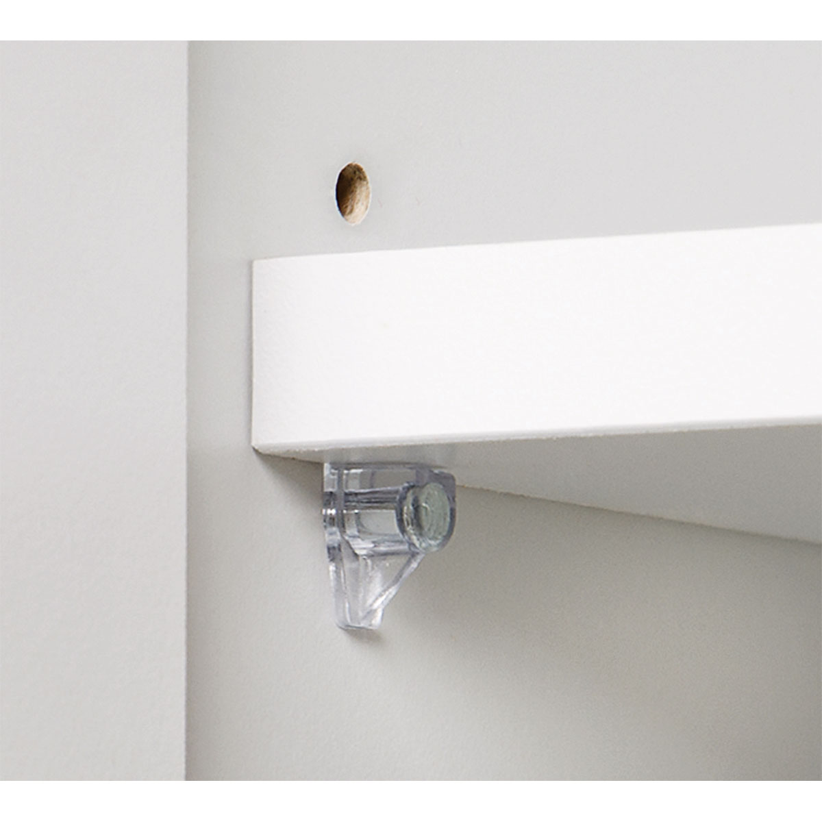 Suki Bodenträger Kunststoff Durchmesser 0,3 x 0,8 cm transparent 8 Stück Bild 2