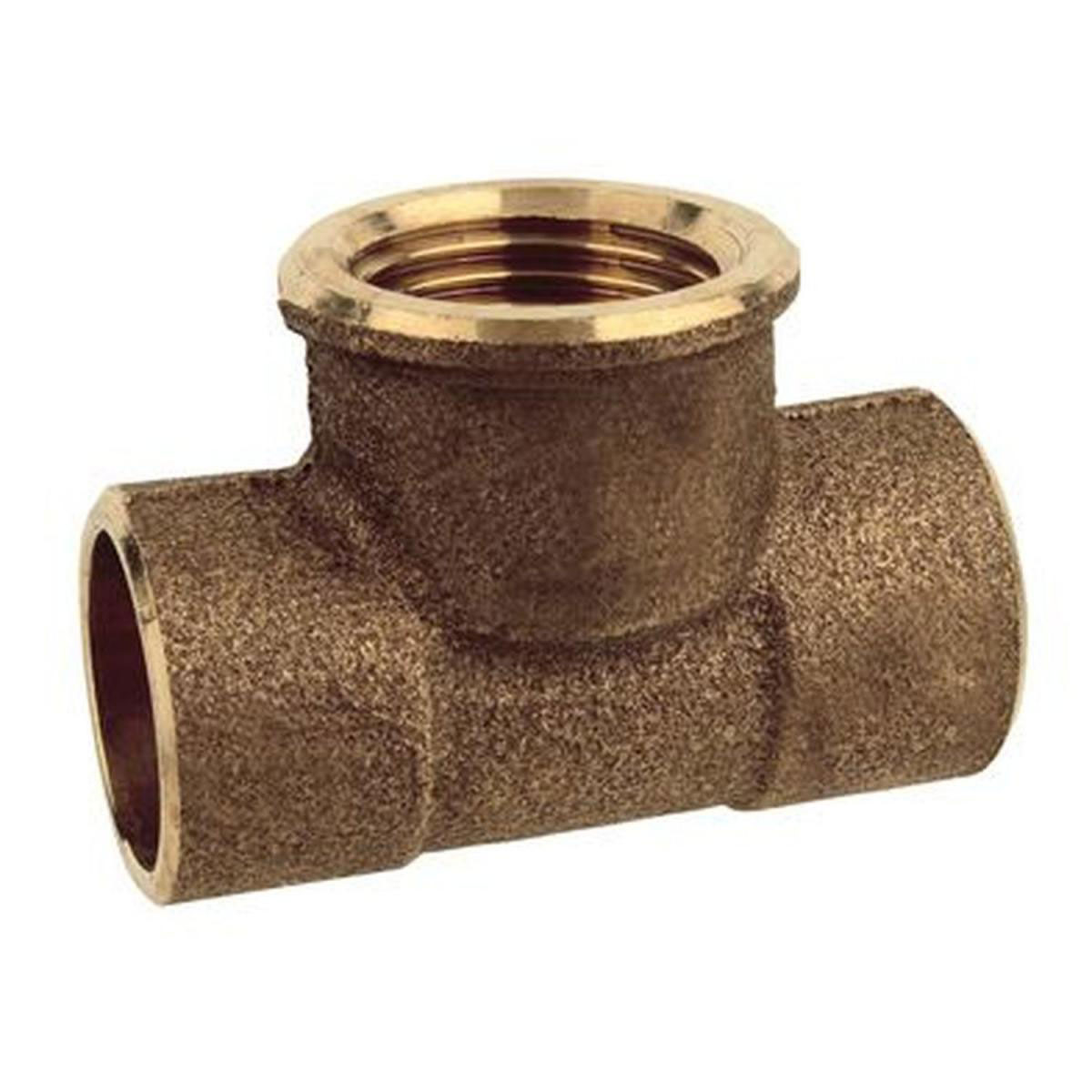 Kirchhoff Übergangs-T-Stück 22 mm x ½ IG x 22 mm