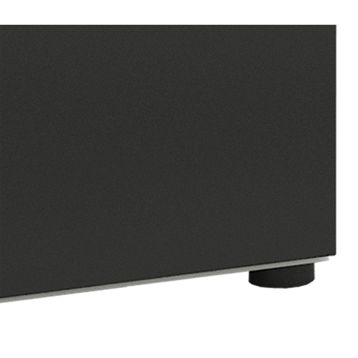 Midischrank Flandu weiß/schwarz Bild 2