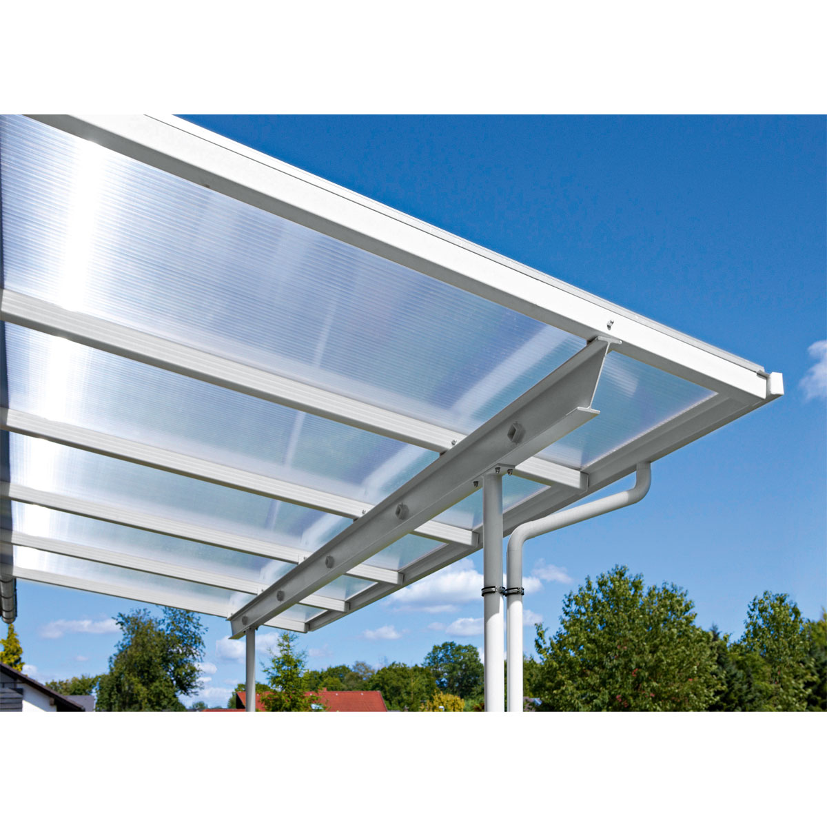 Polycarbonat-Hohlkammerplatte 150 x 70 cm Bild 5