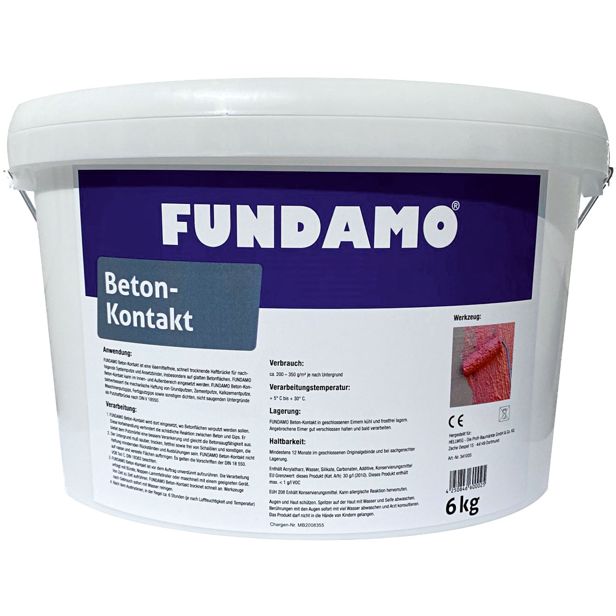 Fundamo Haftbrücke Beton-Kontakt 6 kg Bild 2