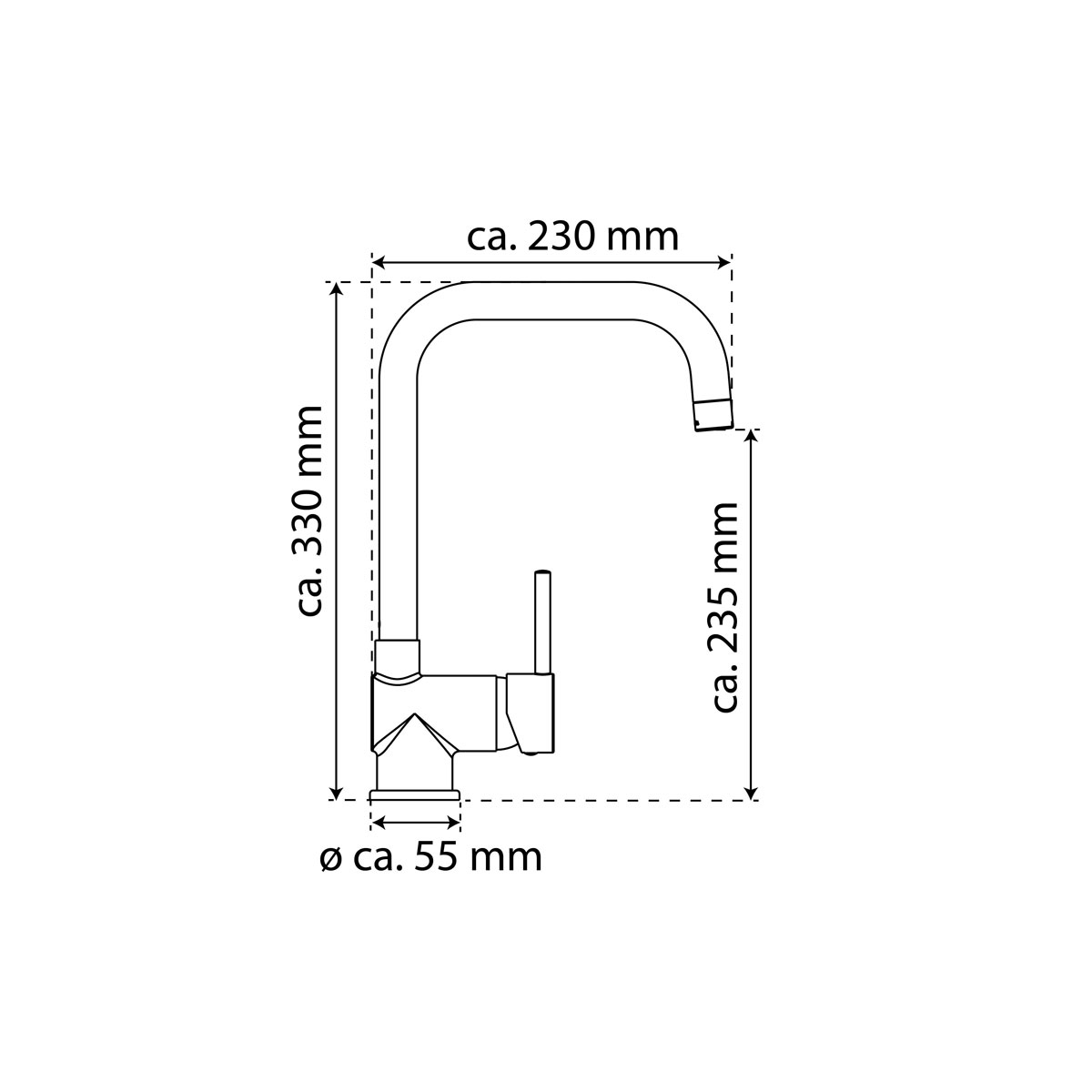 Eisl  Spültischarmatur „Futura“ chrom mit Cold-Start-Funktion Bild 4