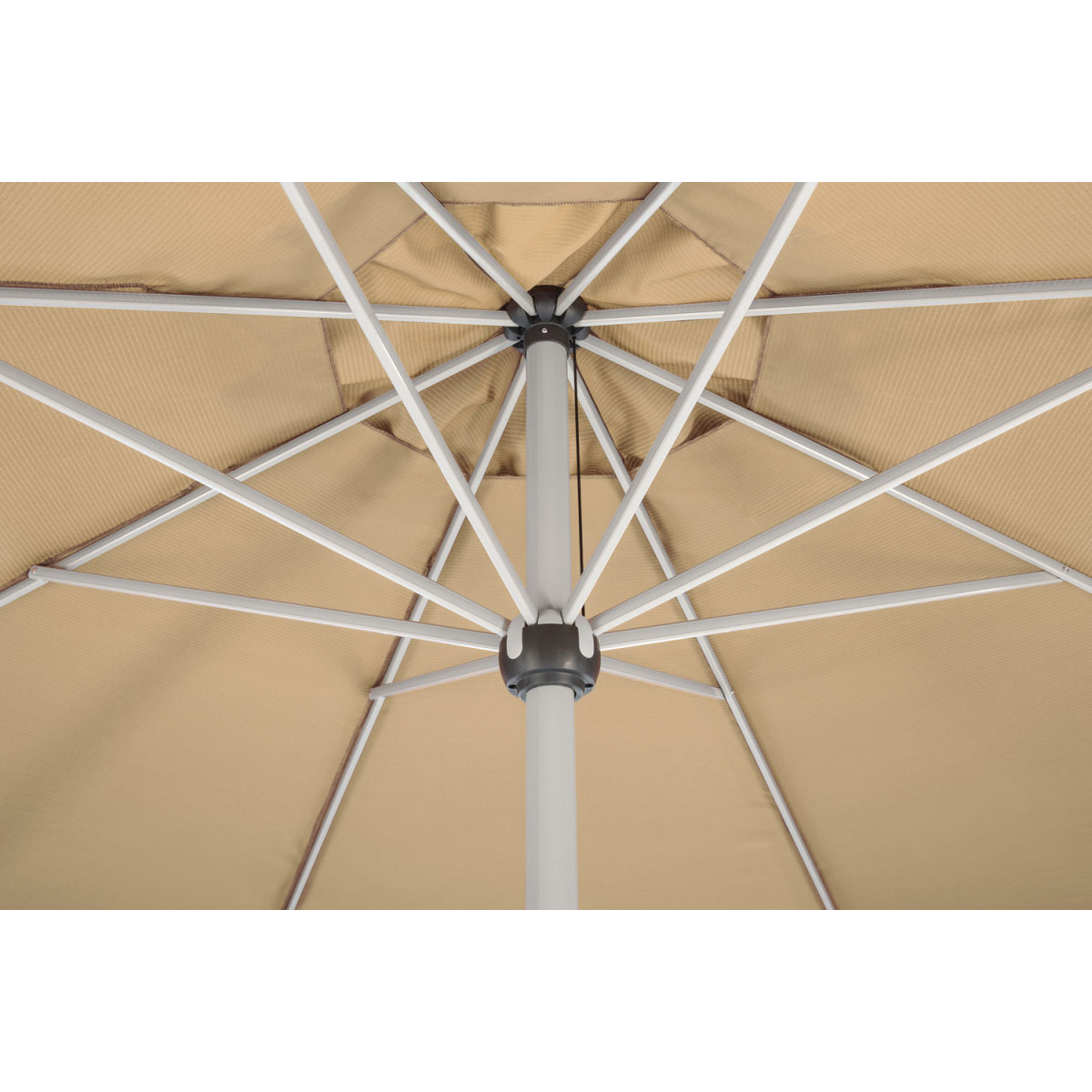 Schneider Schirme Sonnenschirm Gemini 360 cm Natur Bild 5