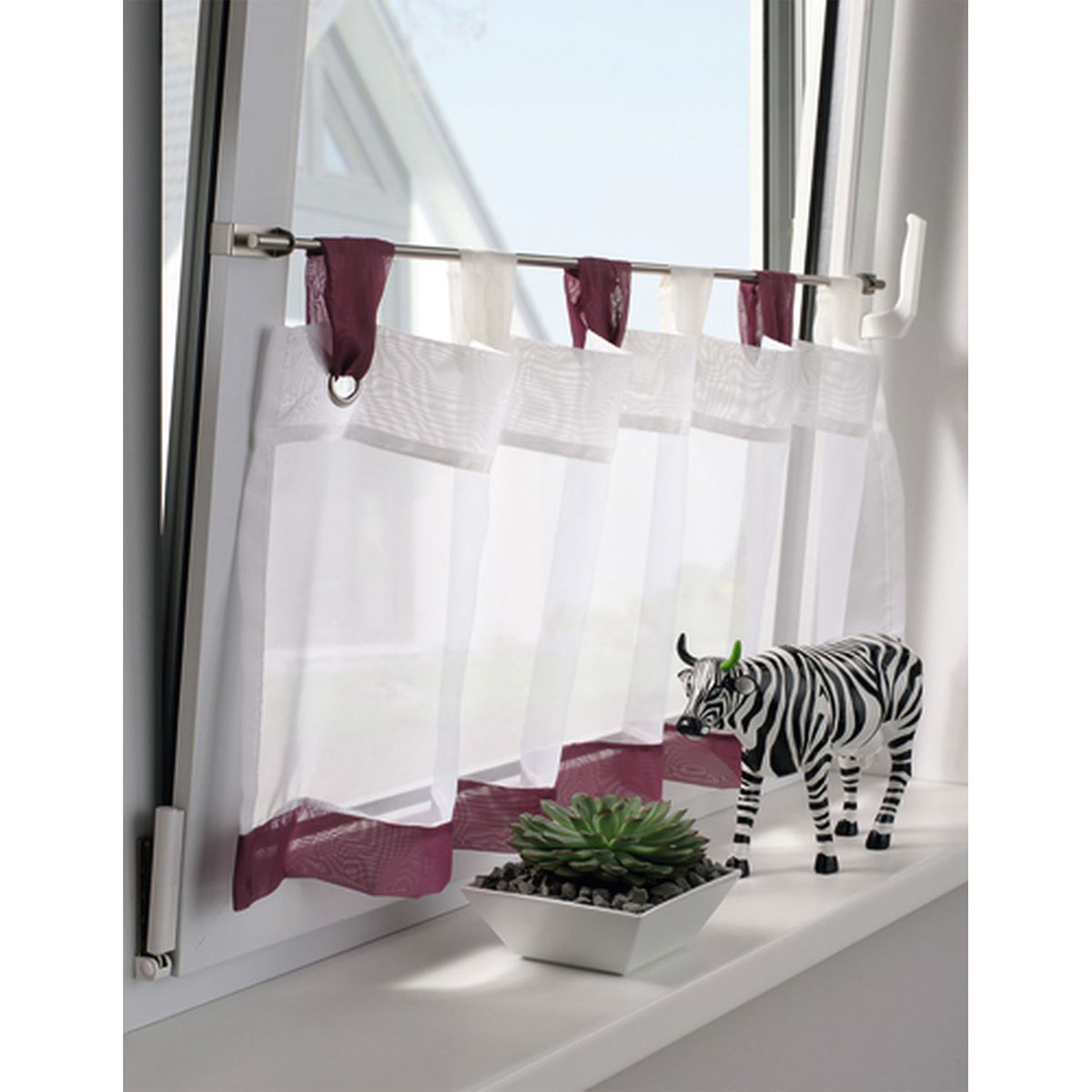 Gardinia Spannvitrage Durchmesser 9 mm 90-130 cm titan Bild 4