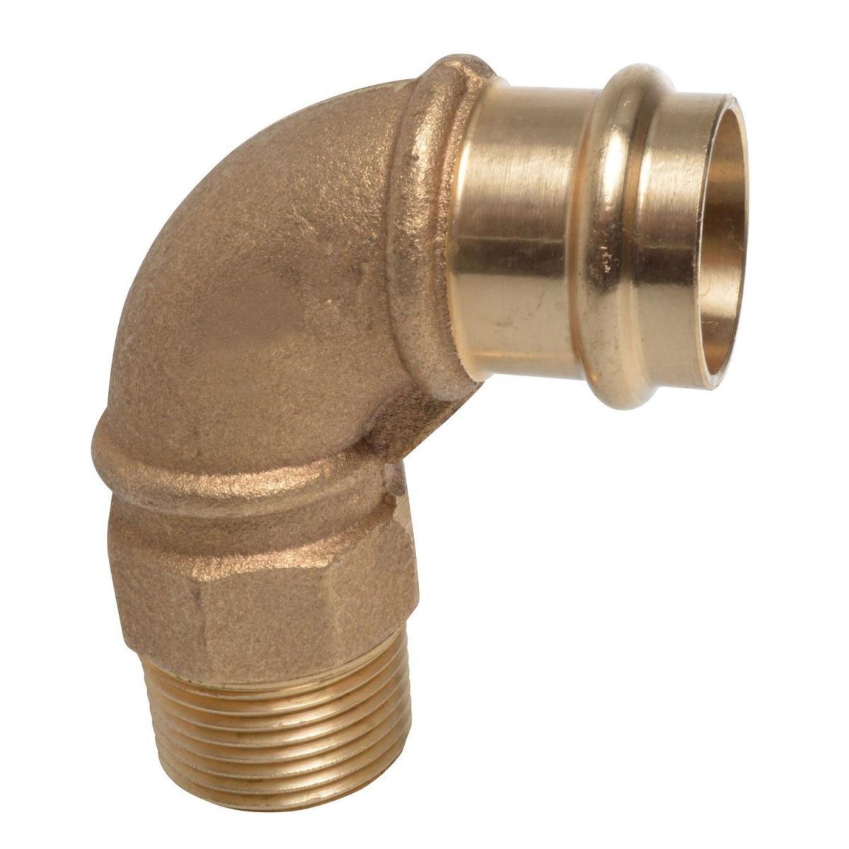 Kirchhoff Übergangsstück Pressfitting für Kupfer 28 mmx1AG C-Kontur Bild 1