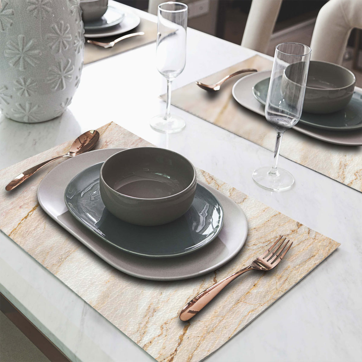 MySpotti Tischset Mia 4er-Set rechteckig