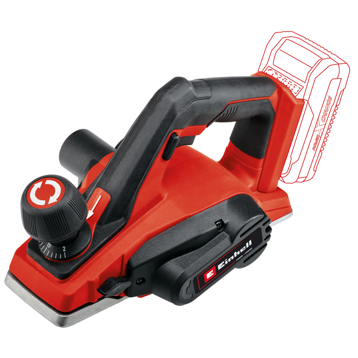 Einhell Akku-Hobel TE-PL 18/82 Li-Solo