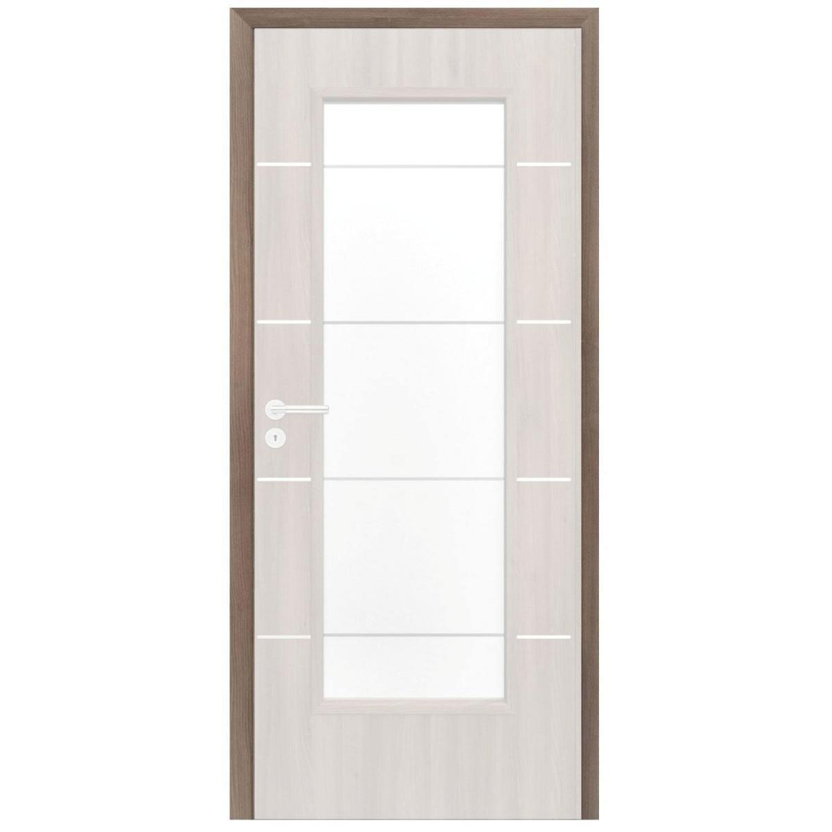 Classen Zarge 12-14 Esche-grafit 61 cm Anschlag links
