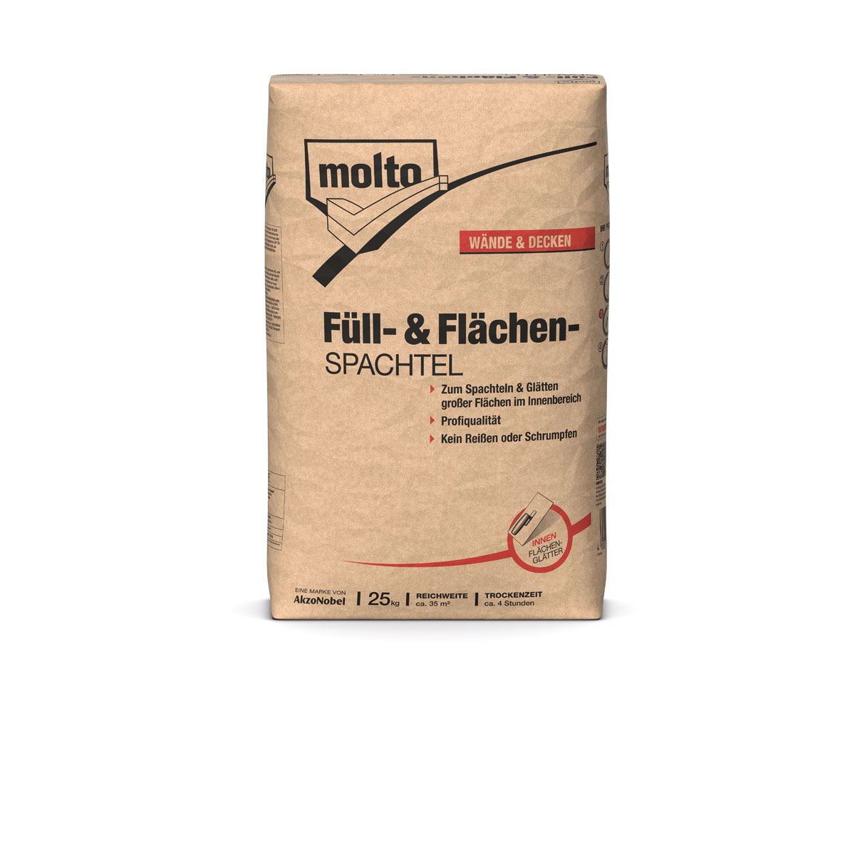 Molto Füll- und Flächenspachtel 25 kg