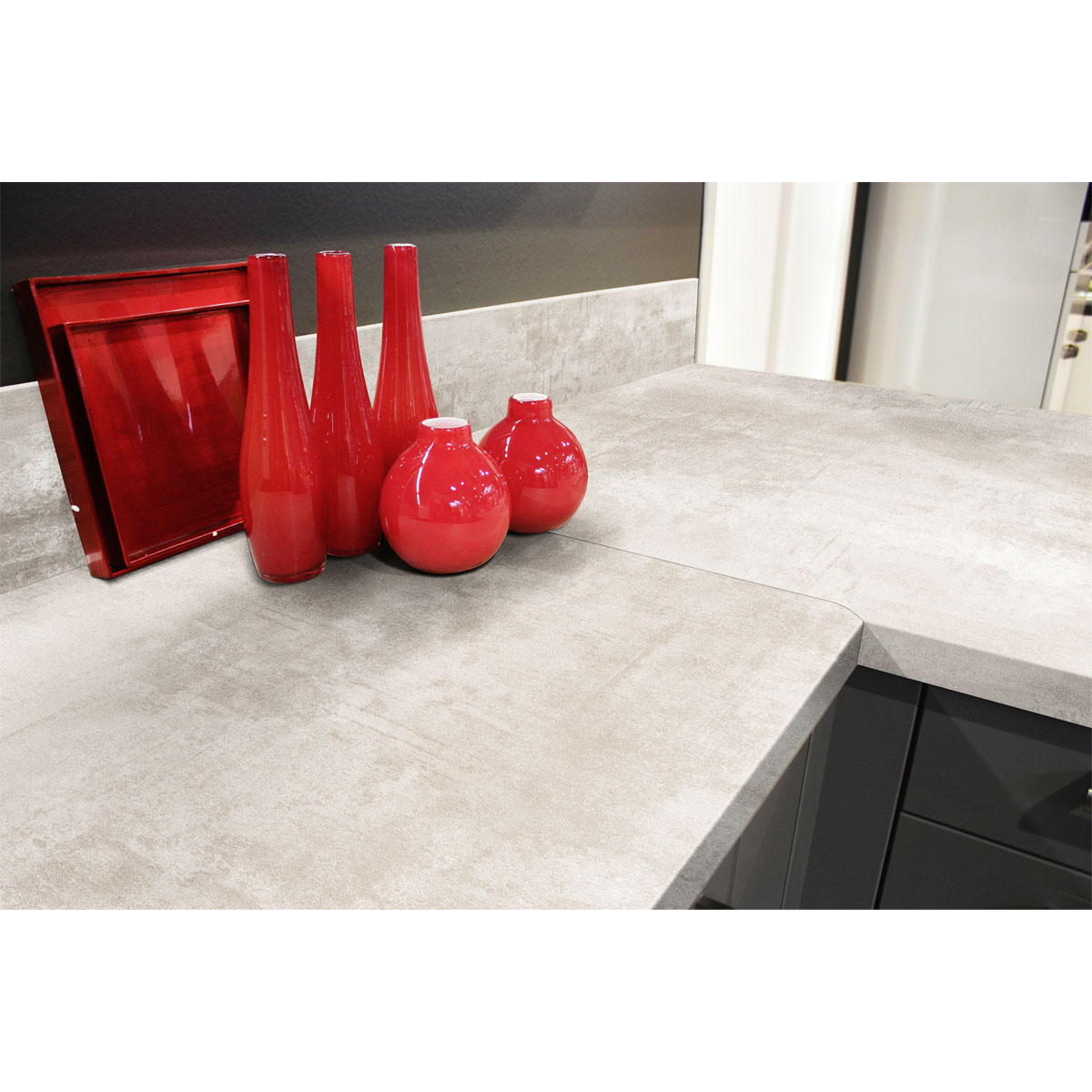 KAINDL  Küchenarbeitsplatte Beton Opalgrau 4100 x 635 x 38 mm Bild 3