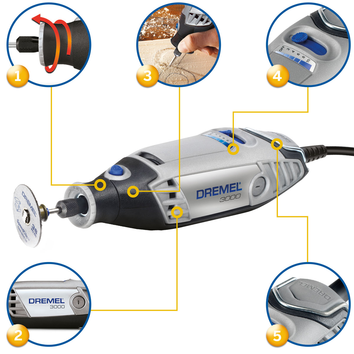 Dremel  Multifunktionswerkzeug 3000-15 Bild 5