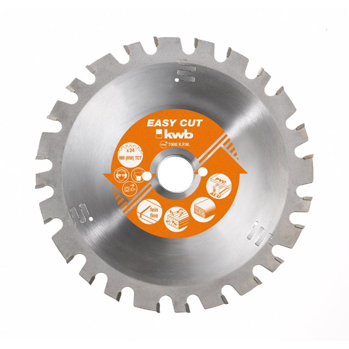 kwb  Kreissägeblätter Easy Cut für Handkreissägen Durchmesser 190x30 mm