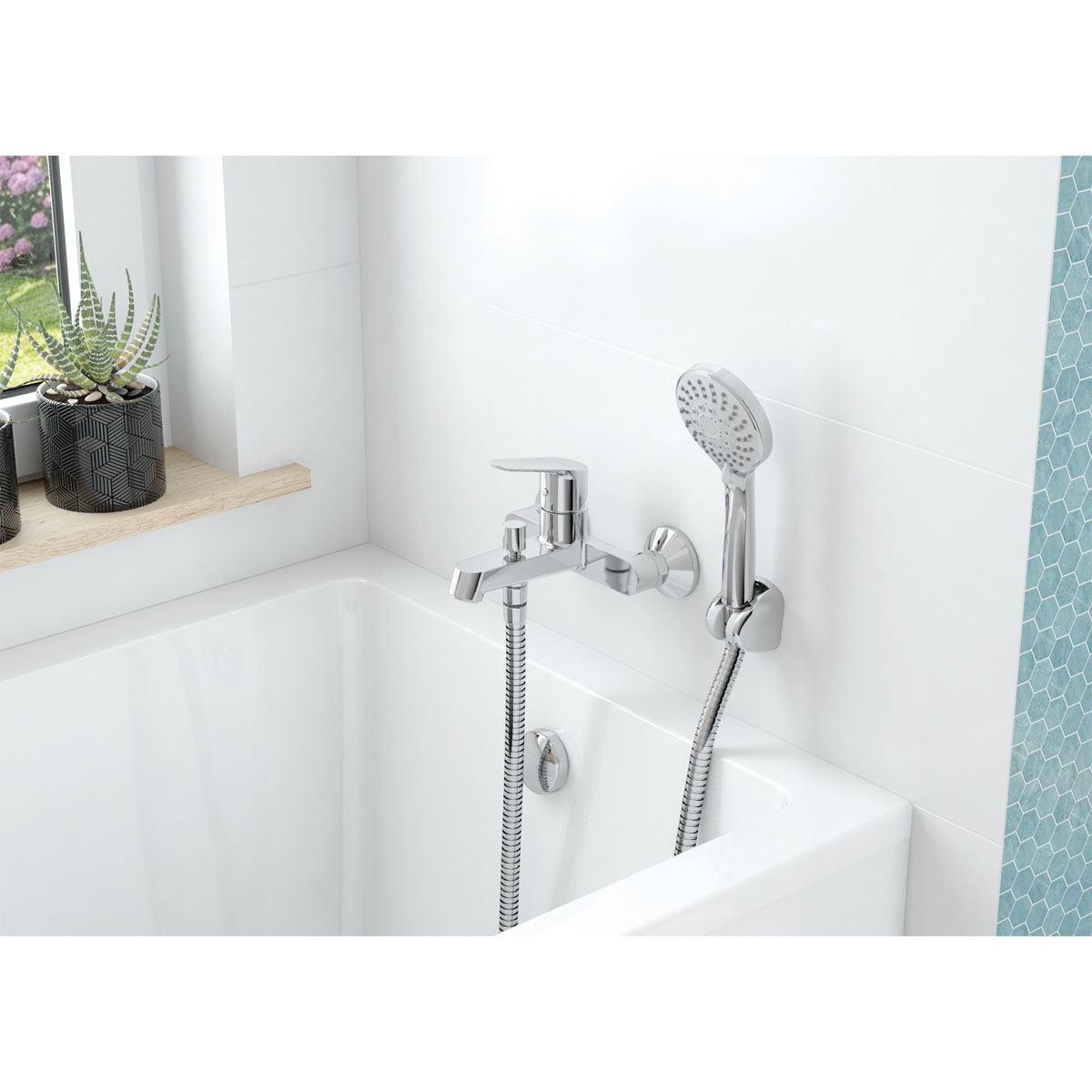 deante  Handbrause-Set AVIS chrom Bild 2