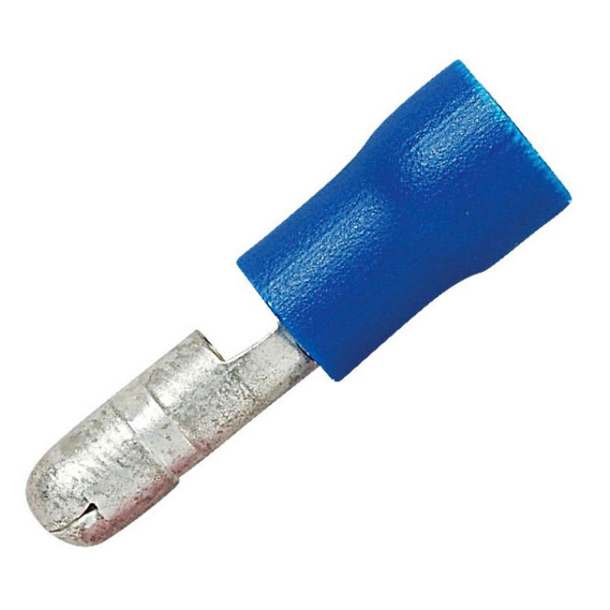 Rundstecker blau 1,5-2,5 mm 25 Stück