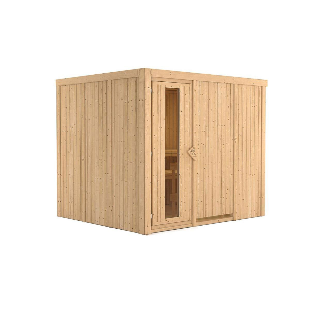 Karibu Gobin Fronteinstieg ohne Ofen ohne Kranz Energiespartür Bild 2