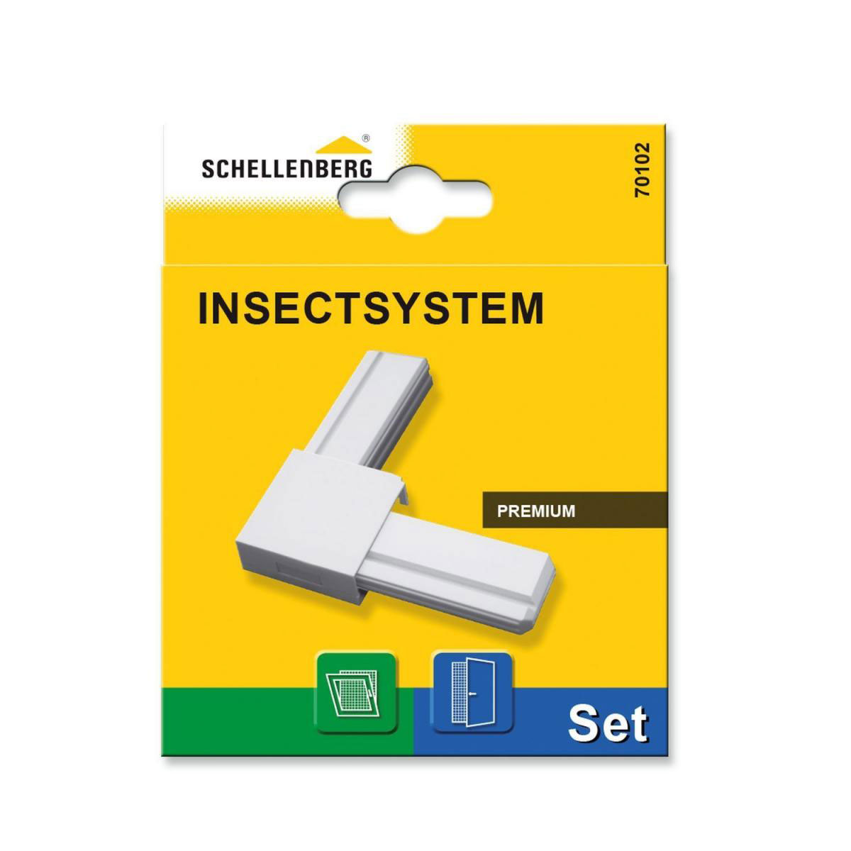 Schellenberg Eckverbinder-Set Premium weiss Bild 2