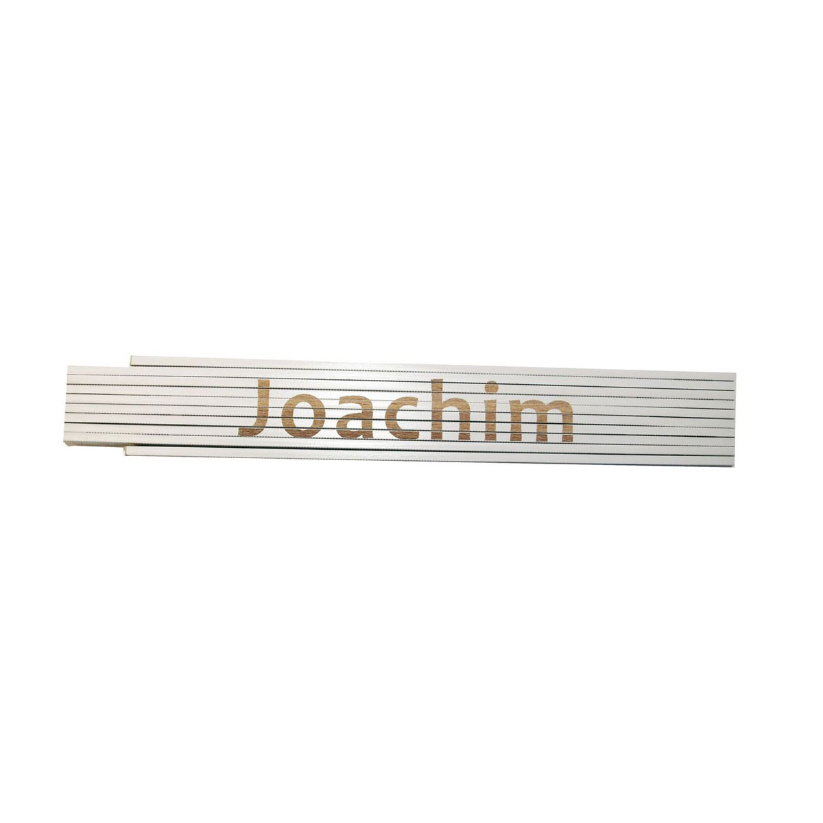 Meterstab „Joachim“, 2m, weiß