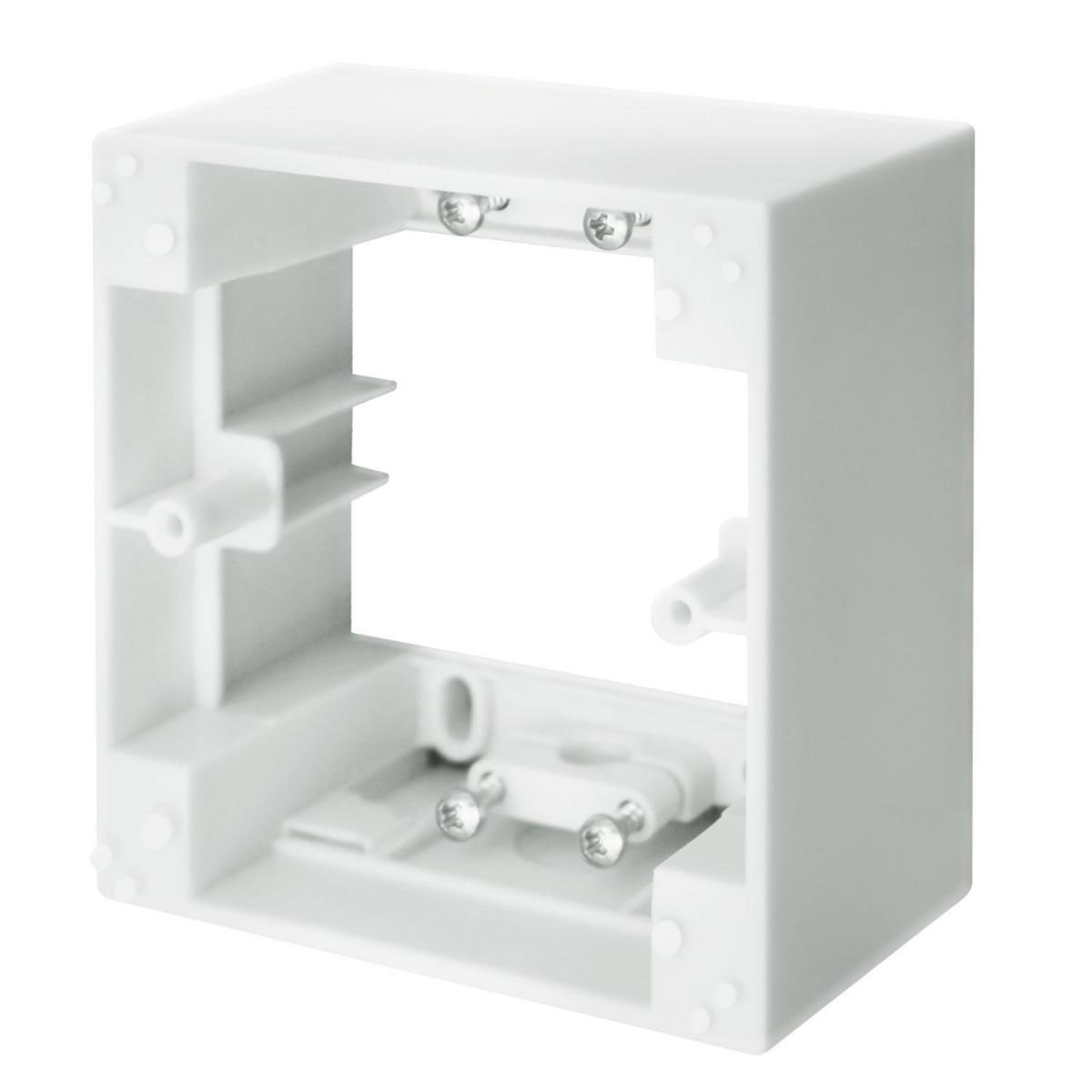 Schellenberg Aufputzrahmen eckig weiss